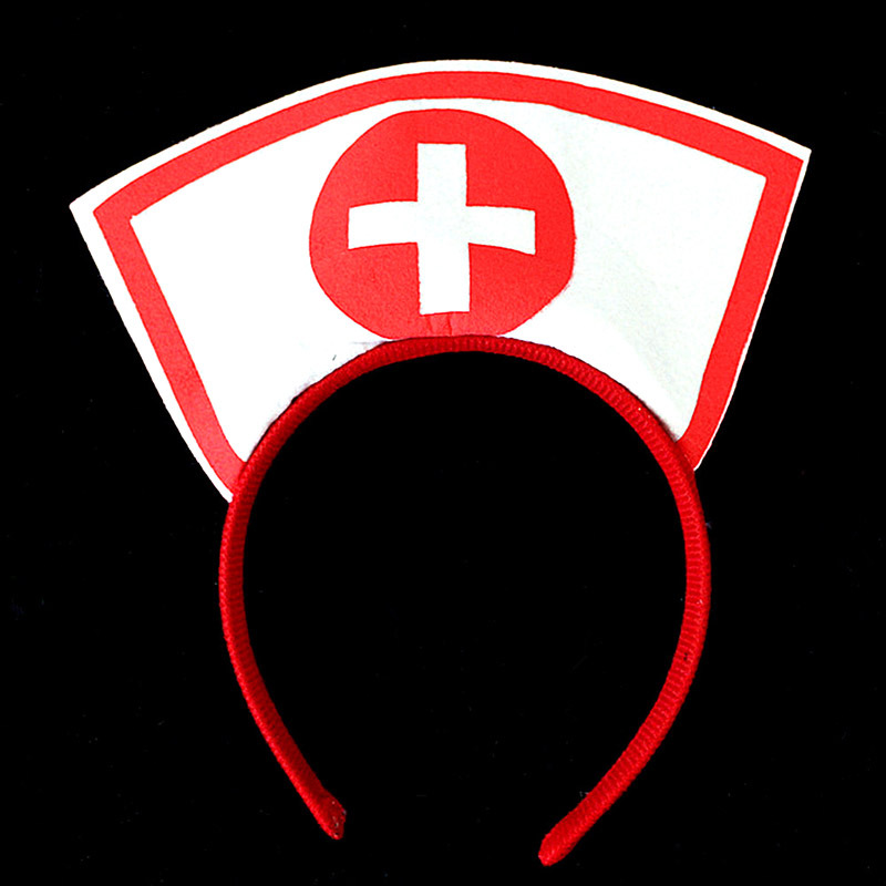 Nurse-style Headband Headdress Ball And Performance Headband photo 5