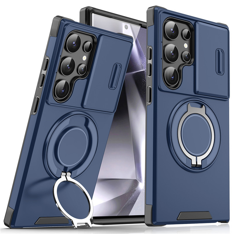 Link Window-opening Phone Case Rotating Stand Cover photo 4
