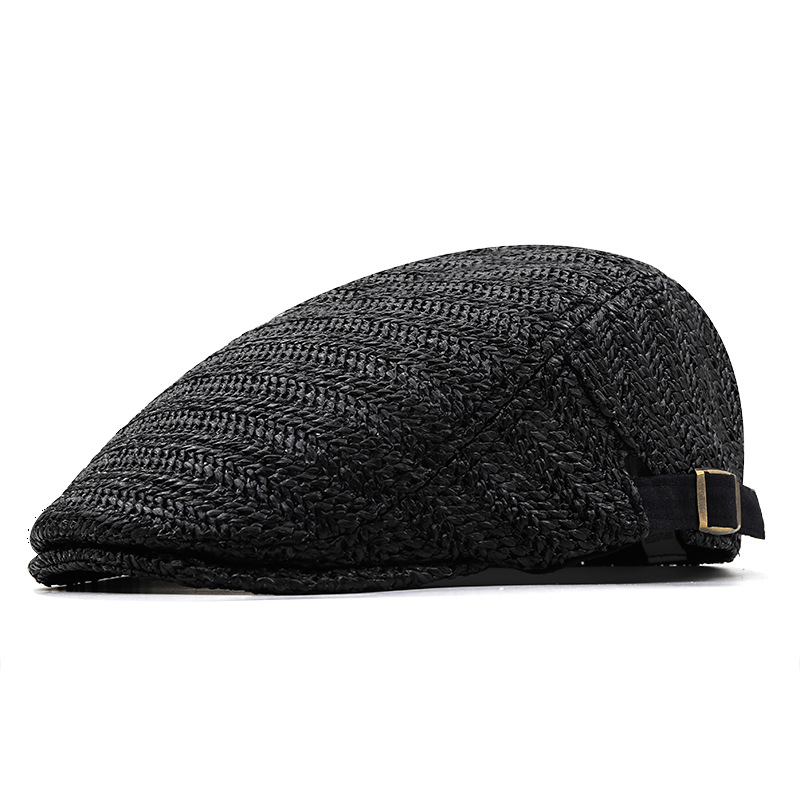Men's Simple Breathable Summer Sun Hat Beret photo 4