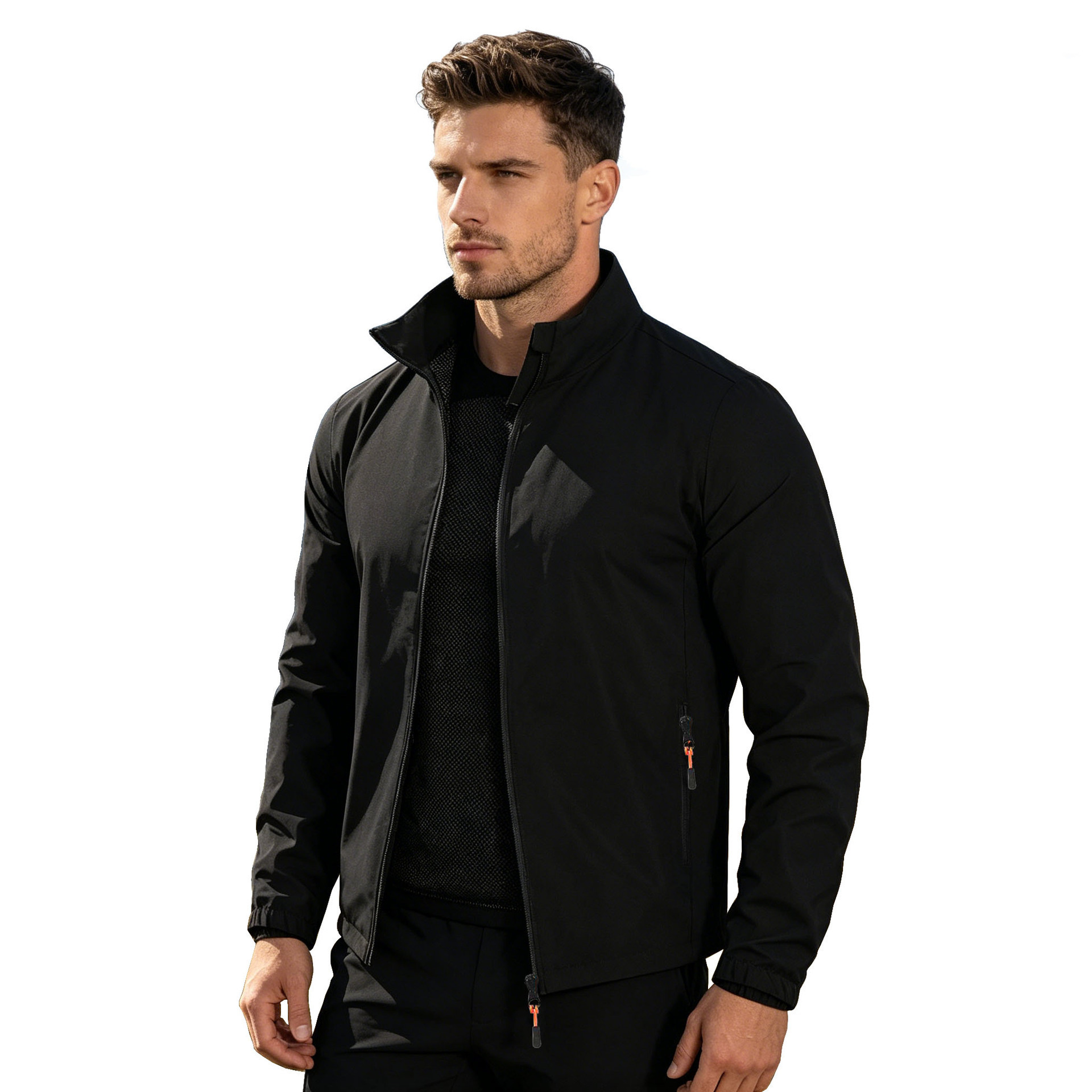 Mens Autumn Jacket 2026 SpringAutumn Style Youth All-Match Hooded Retro Casual Streetwear Windproof Coat For Men photo 5