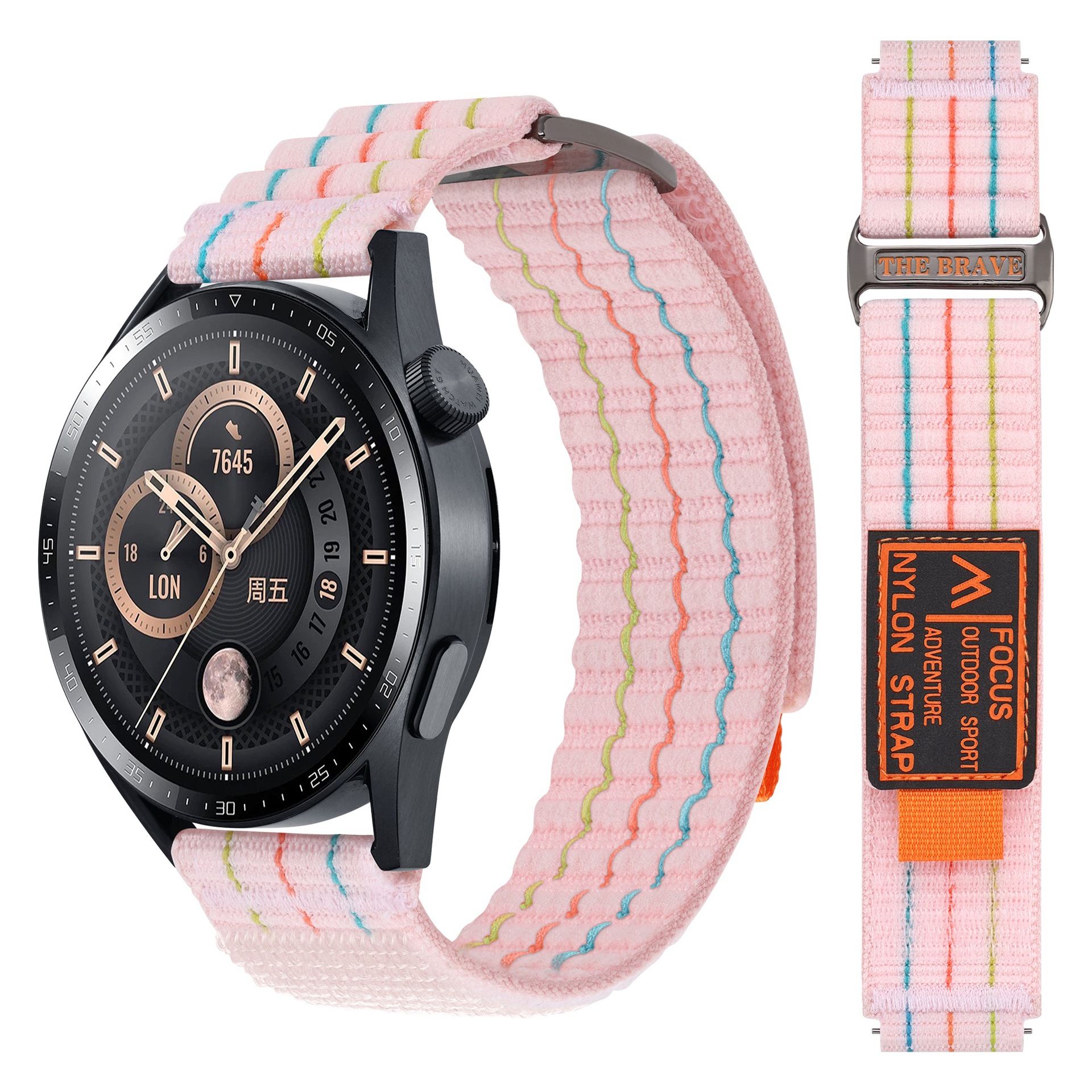 Double-Holiday Adhesive Nylon Loop Strap photo 3
