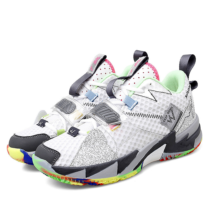 Autumn Flying Surface Woven Youth Basketball Shoes photo 6