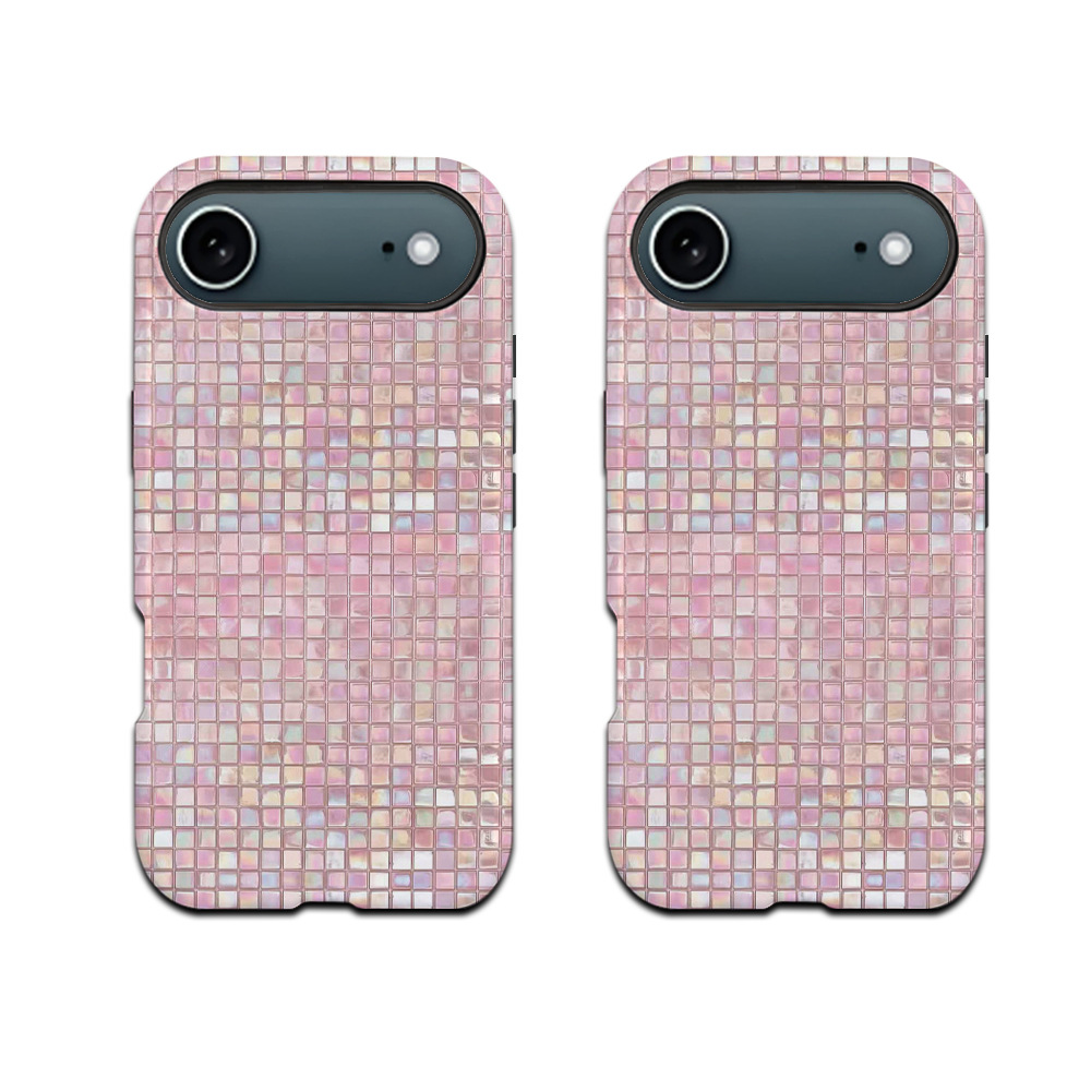 Soft Pearl-Effect Plaid Magnetic Case Film And Cover Two-in-One photo 6