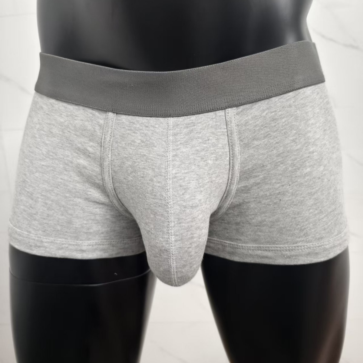 Men's Underwear Combed Cotton U Convex Sports Flat Pants Simple photo 4