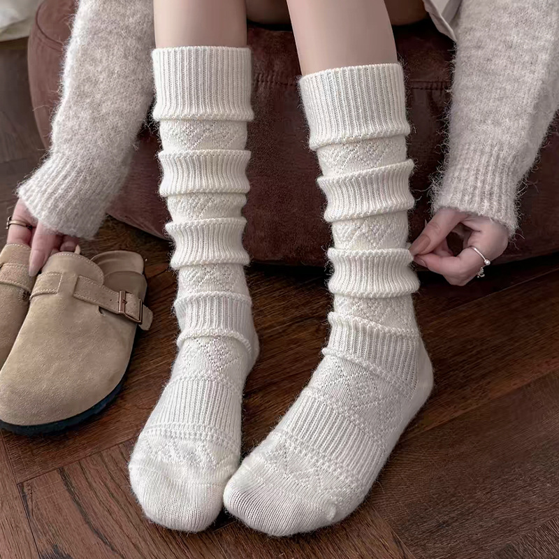 Women's Thickened Wool Ankle Socks For Fall And Winter photo 5