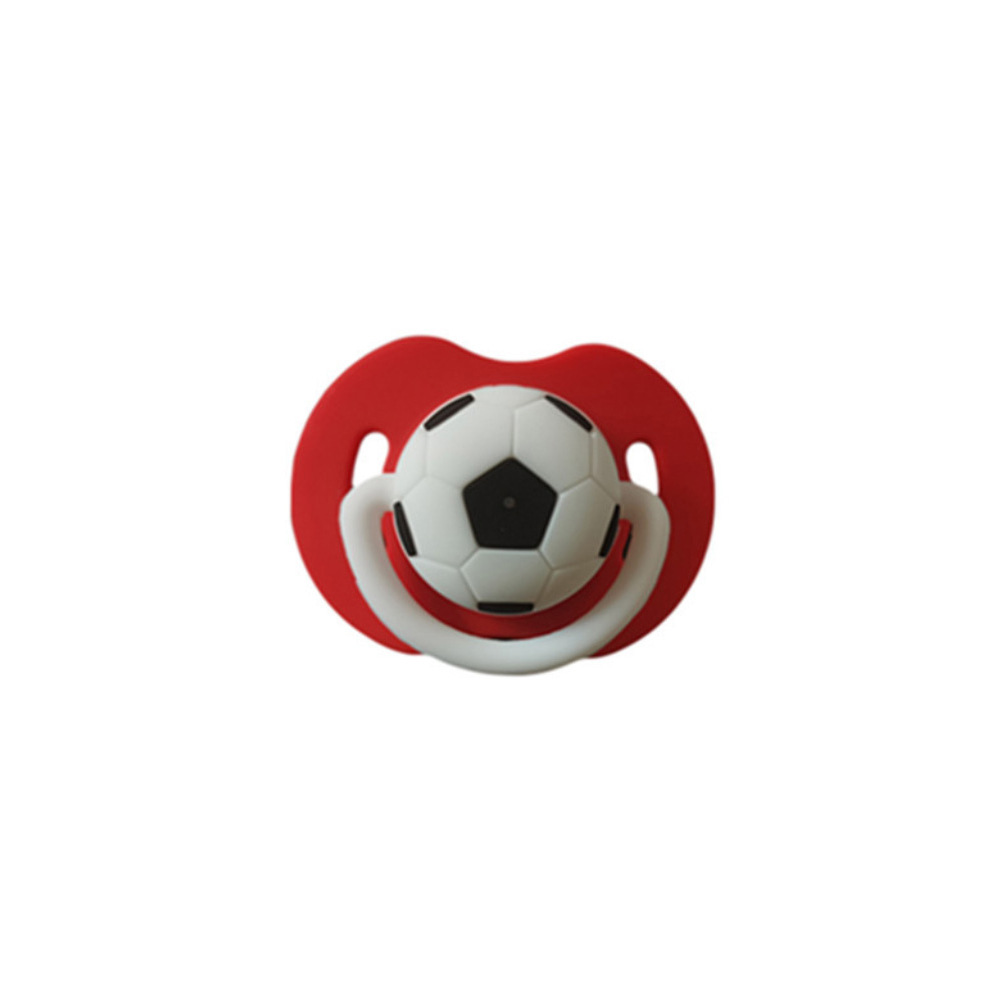 Baby Soothing Mouthpiece Funny Silicone Pacifier With Lip And Beard Design photo 6