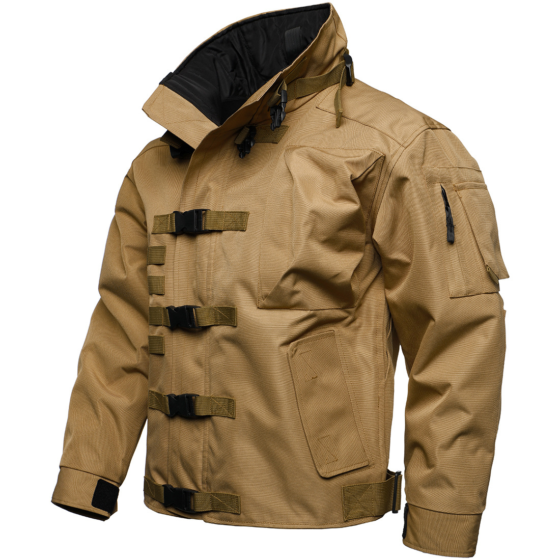 Outdoor Windproof And Water-resistant Wide-fit Shell Jacket photo 4
