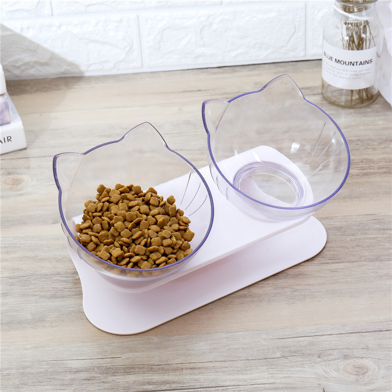Kitten Bowl Pet Cervical Support Feeding Food Basin photo 1