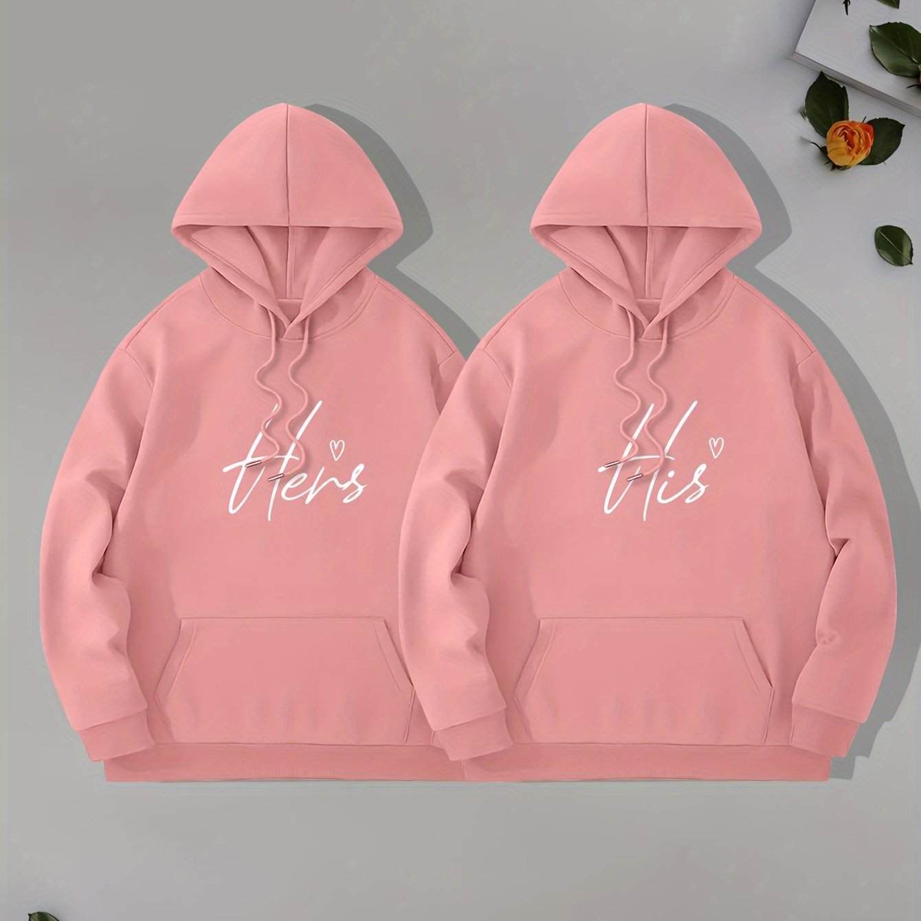 Stylish Casual Loose-fitting Unisex Hoodie For Couples photo 3