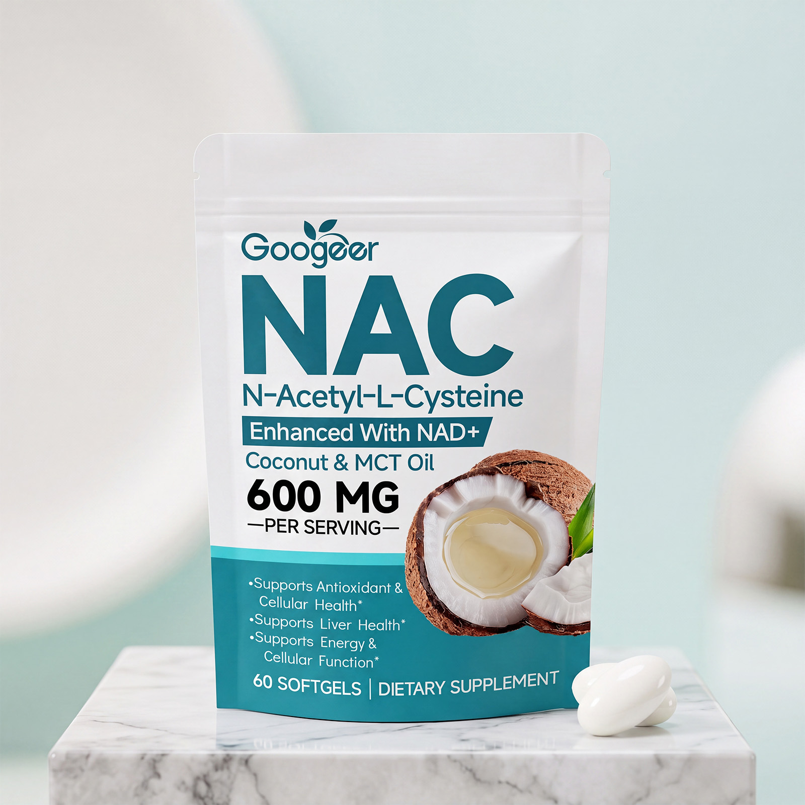 GOOGEER Body Capsules Daily Dietary Supplement Capsules photo 1