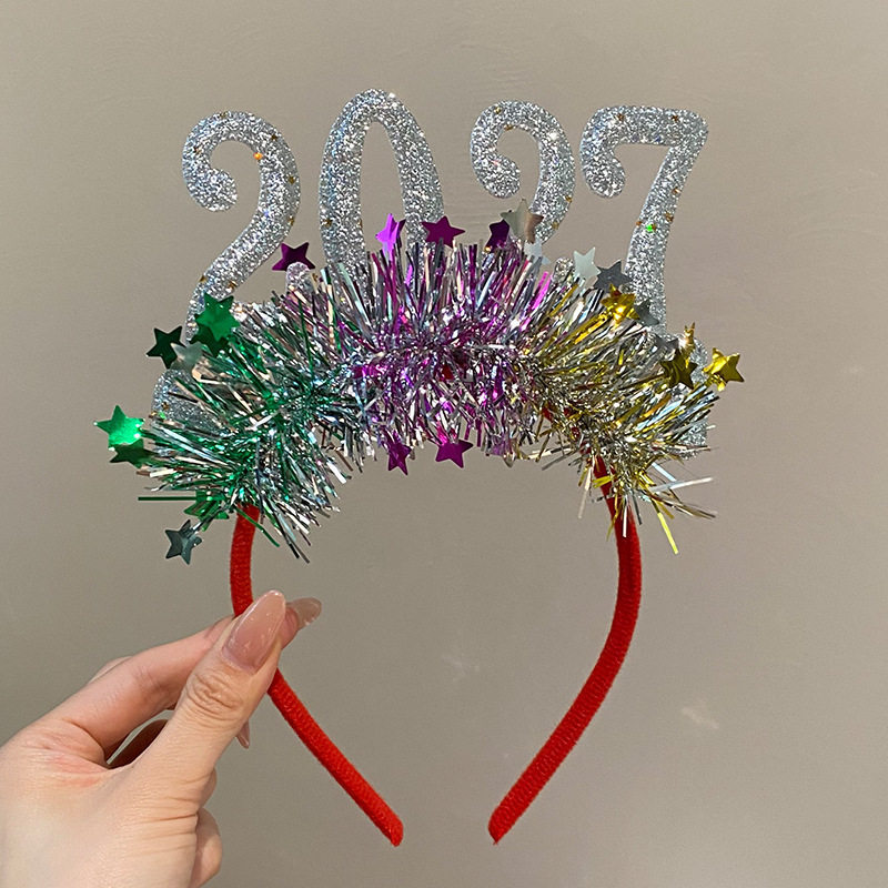 New Digital Christmas And New Years Eve Party Headband photo 7
