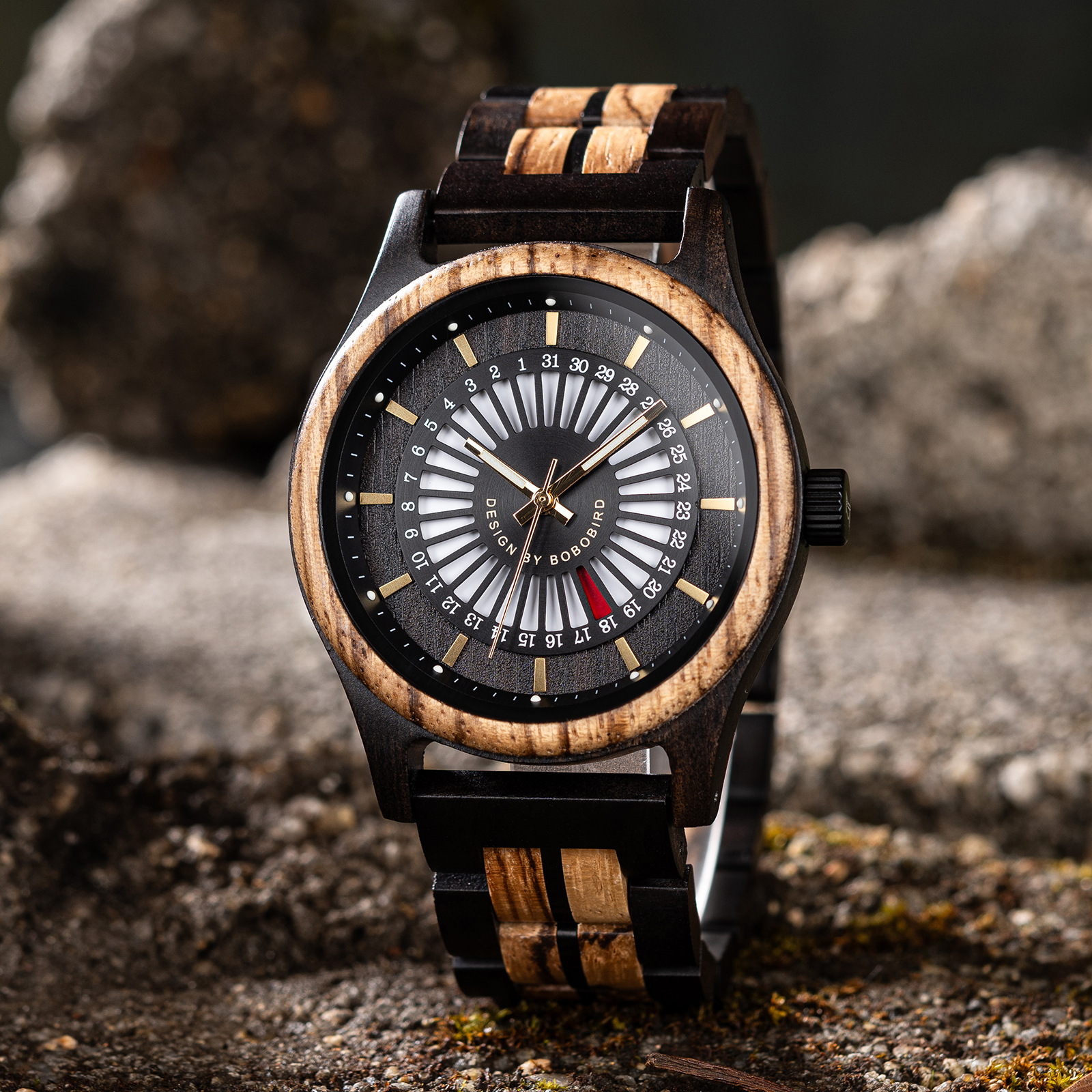 Wooden Mens Watch photo 1