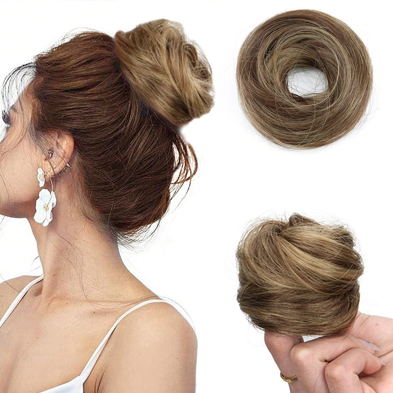 Rubber Band Straight Hair Tie For Women photo 6