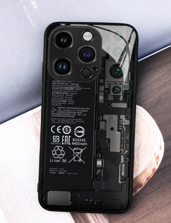 Circuit Board Phone Case Funny Creative Cool Glass Shell photo 7