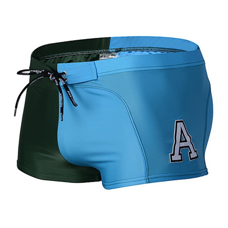 Mens Nylon Boxer Swim Trunks photo 6