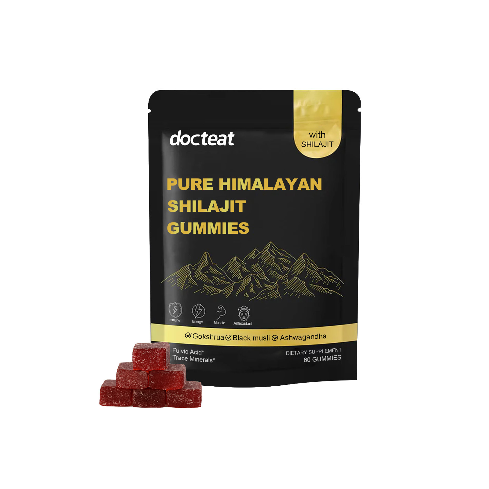 Plant-extract Energy-boosting Ashwagandha Soft Chews photo 2