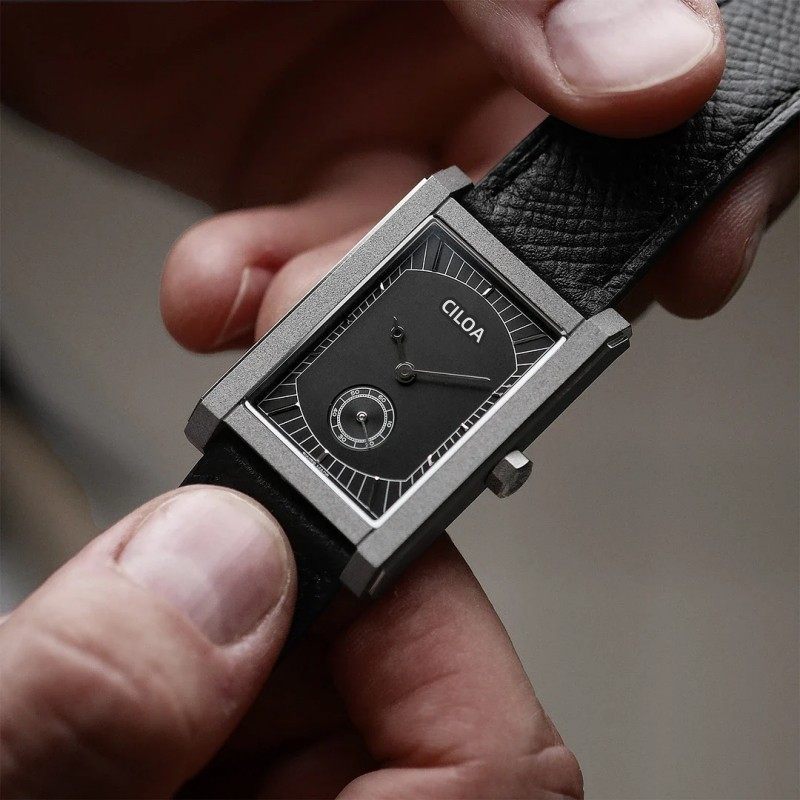 High-end Square Tritium Sports Watch For Men photo 8