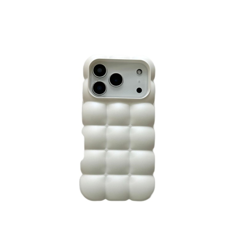 Solid Color Macarons Egg Waffle Phone Case photo 3