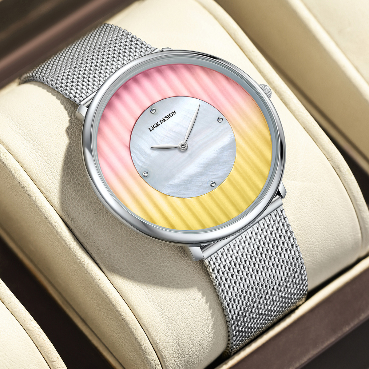 Womens Student Quartz Watch Stylish And Elegant Domestically Produced Wristwatch photo 1