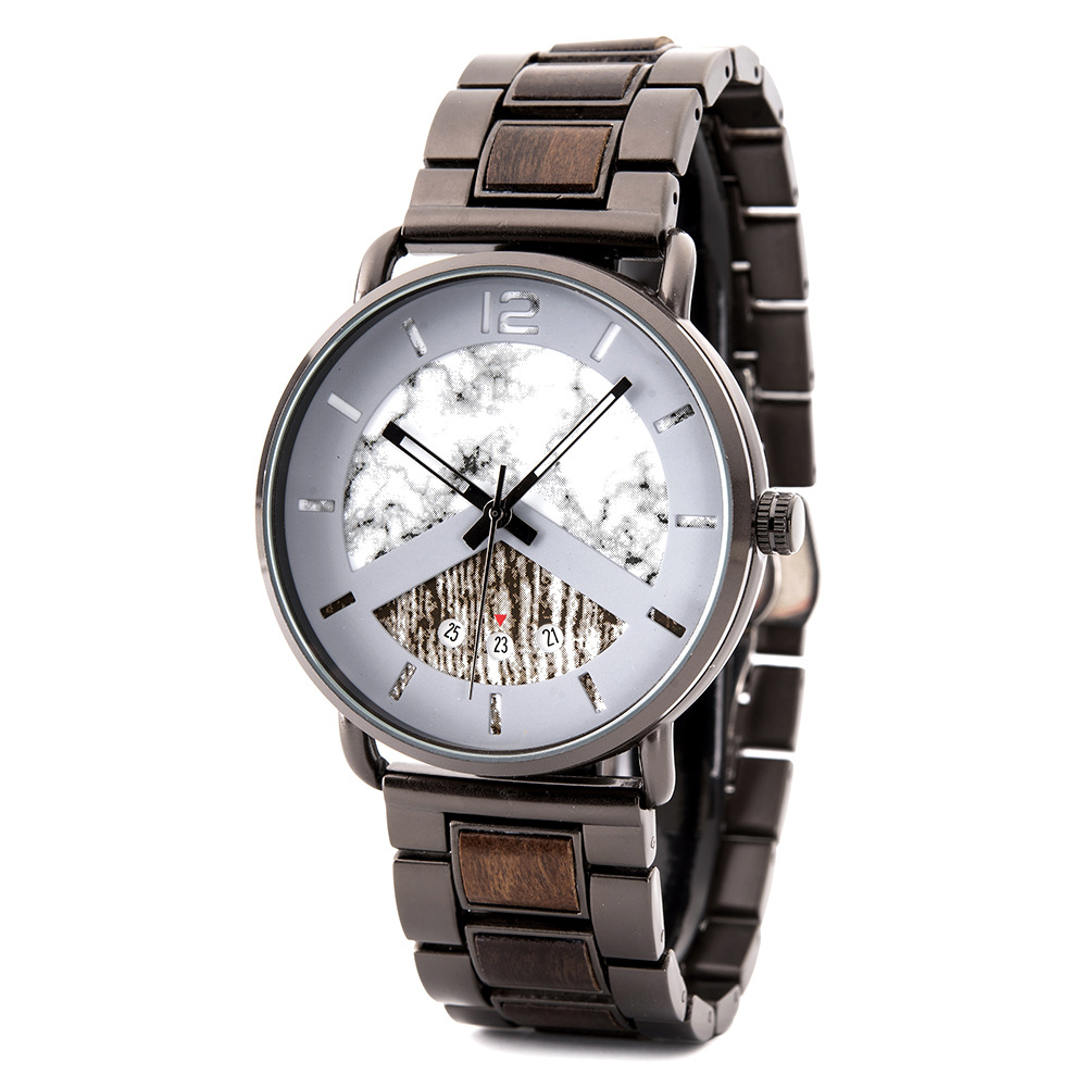 Mens Sporty Wooden Watch R30 photo 2