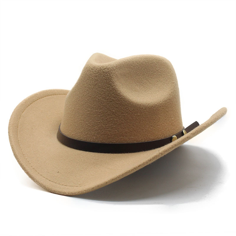 Mens And Womens Equestrian Cap With Rolled Brim Jazz-style Denim Hat photo 3
