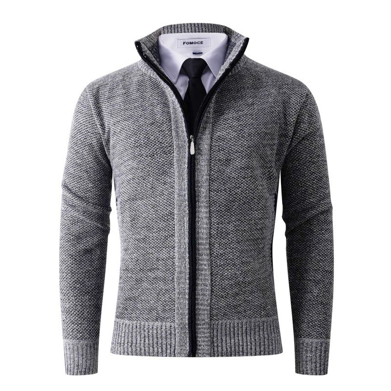 Thickened Men's Sweater Knitted Cardigan photo 5