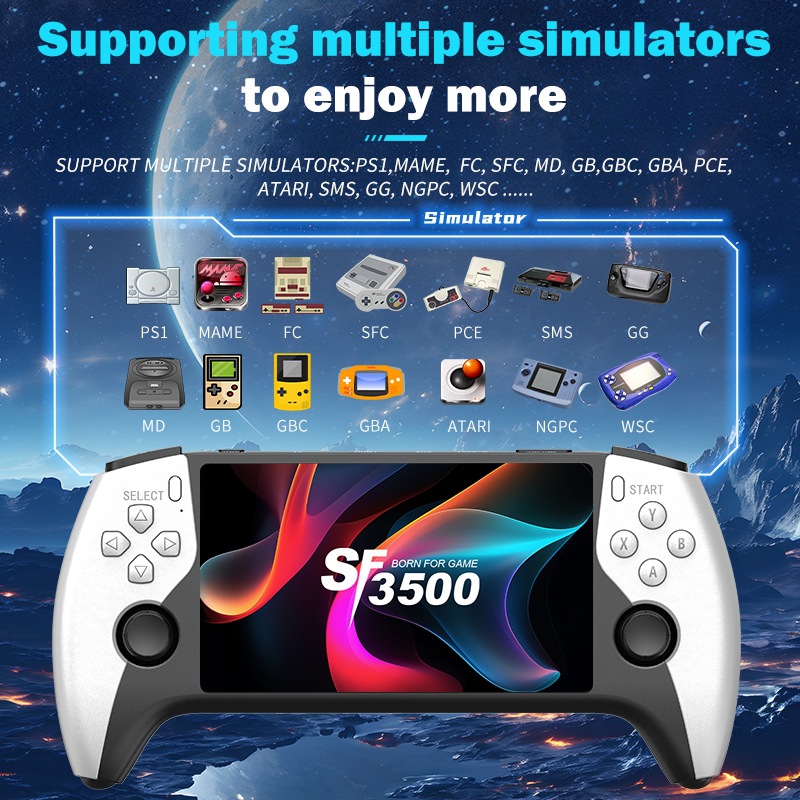 SF3500 Handheld Game Console HD Dual-Player Battle photo 4