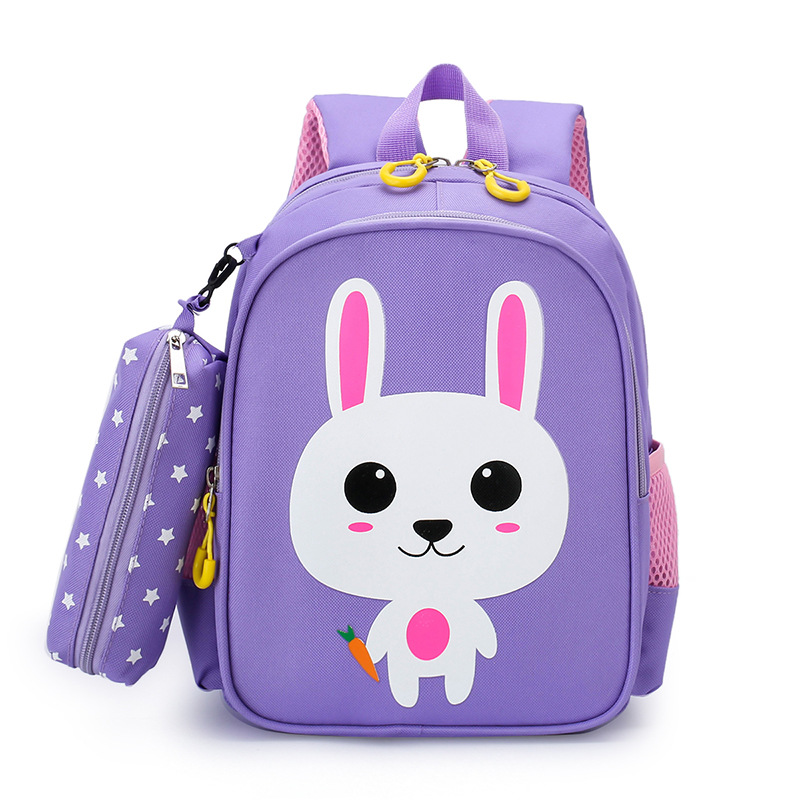 Little Rabbit Children's School Bag Girls' Kindergarten Backpack photo 3