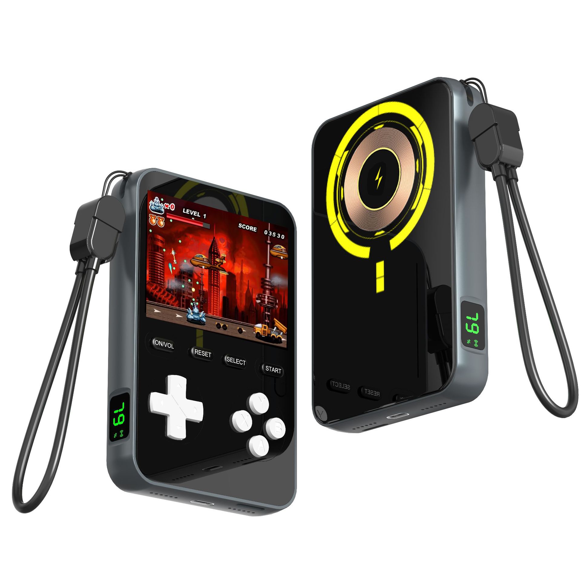 Game Machine Portable Battery For Mobile Phones 15W Magnetic Wireless Fast Charger photo 3