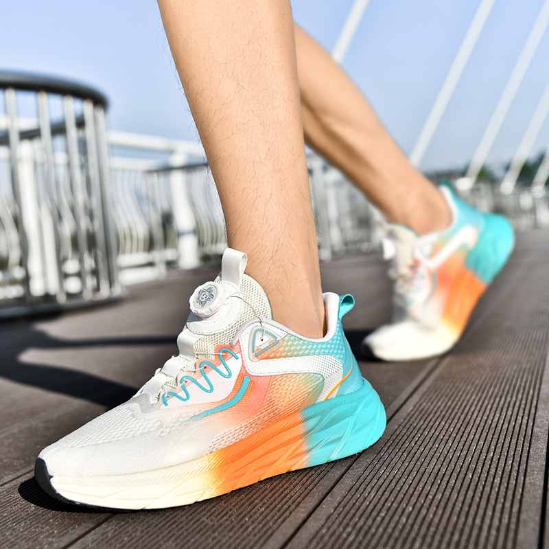 Mesh Breathable Casual Versatile Plus Size Soft Bottom Running Men Fashionable Sports Shoes photo 4