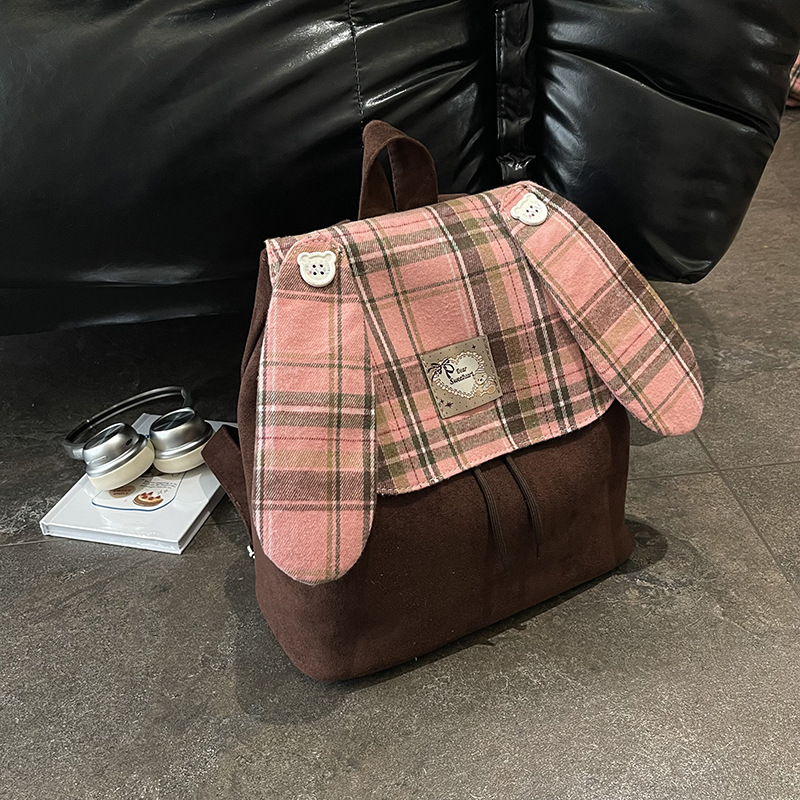 Plaid Shoulder Bag For Women Large Capacity Laid-back Style photo 3