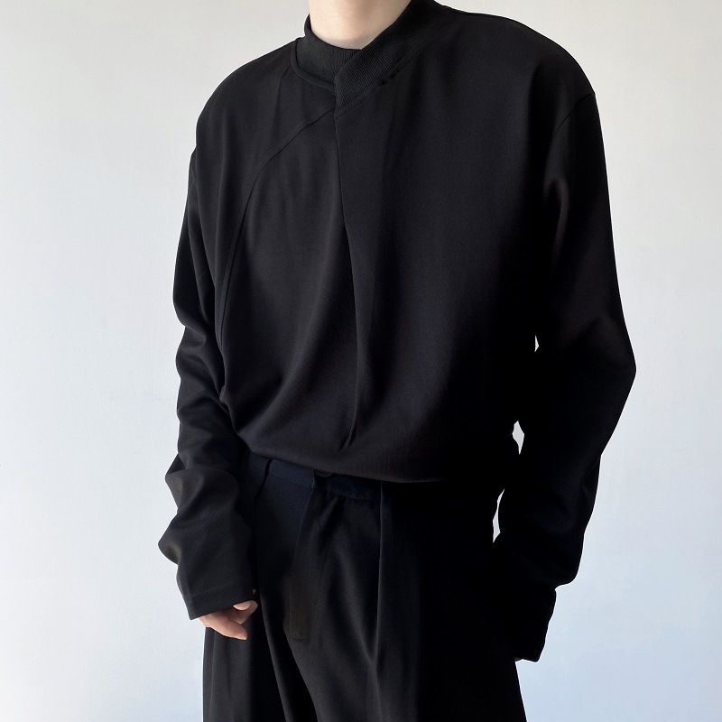 Men's Dark Stand-up Base Shirt photo 1