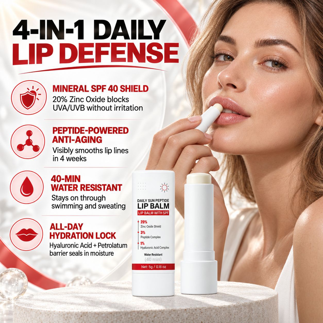 Daily Peptide Lip Balm Moisturizes And Hydrates photo 5