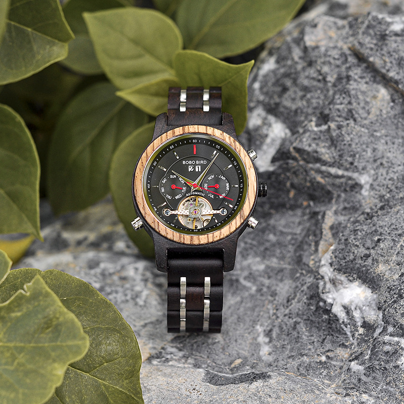 Wooden Watch Classic Analog Quartz Fashionable photo 2