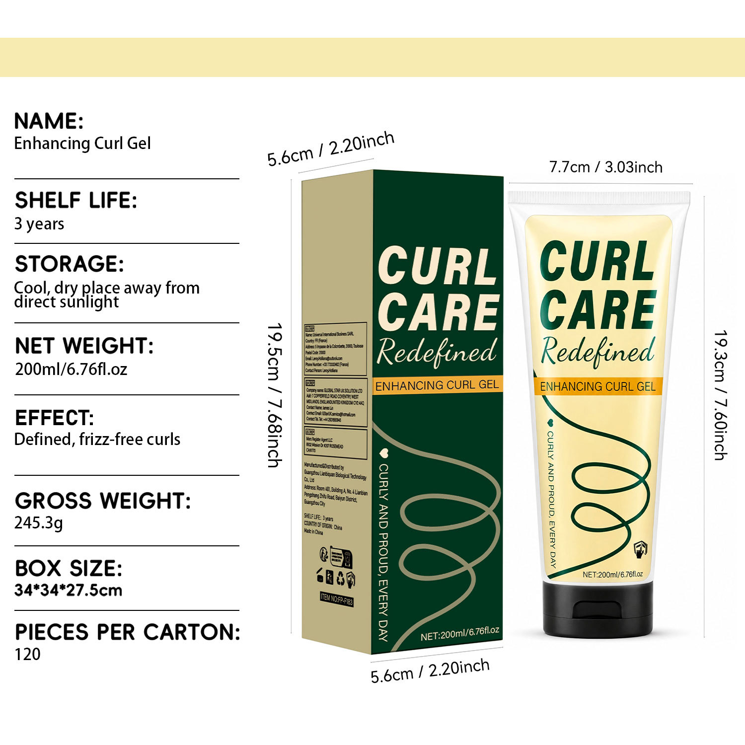 Natural Curl Setting Neutral Packaging photo 4