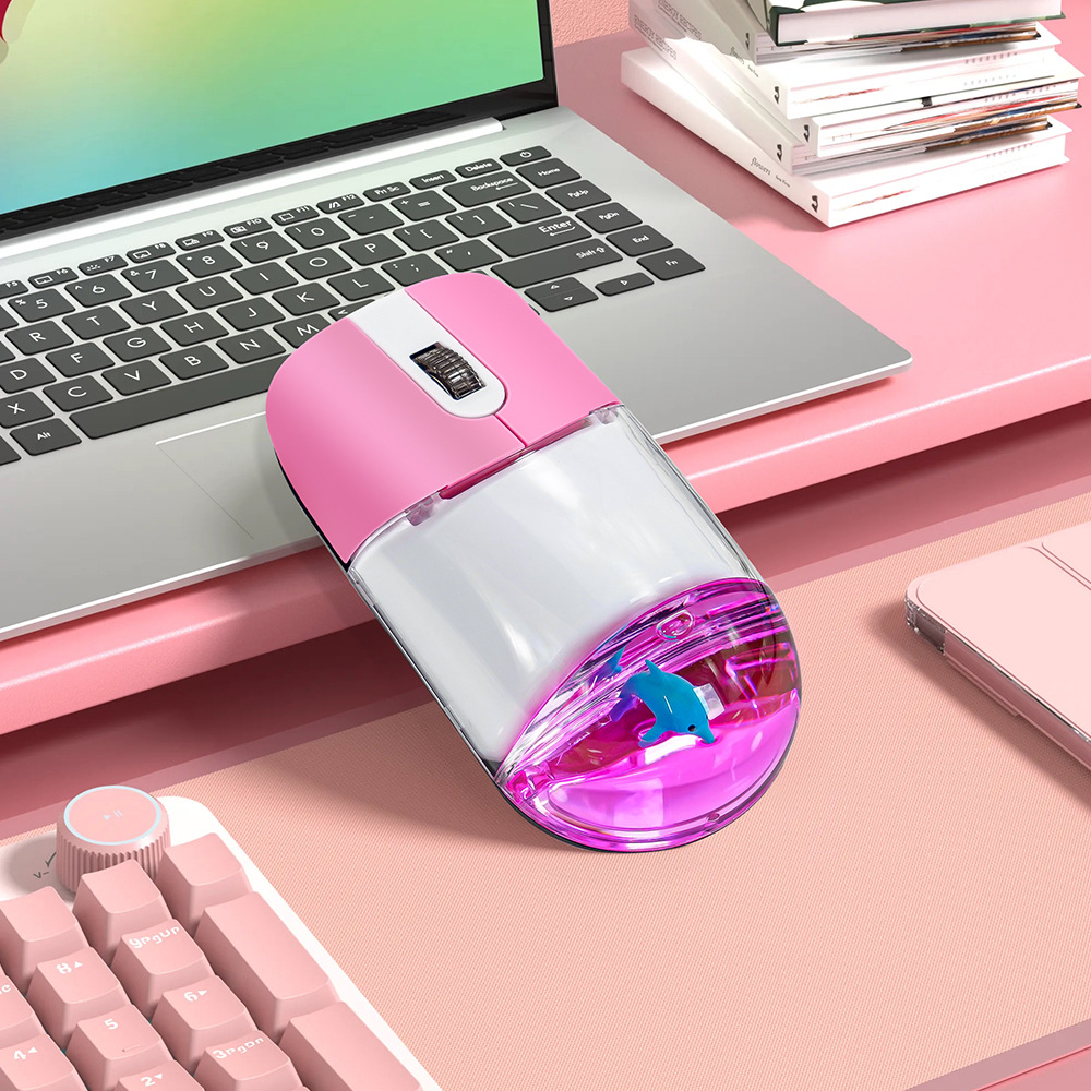 Plastic Decorative Gifts A Variety Of Floating Animal Designs In Smart Wireless Mice photo 8