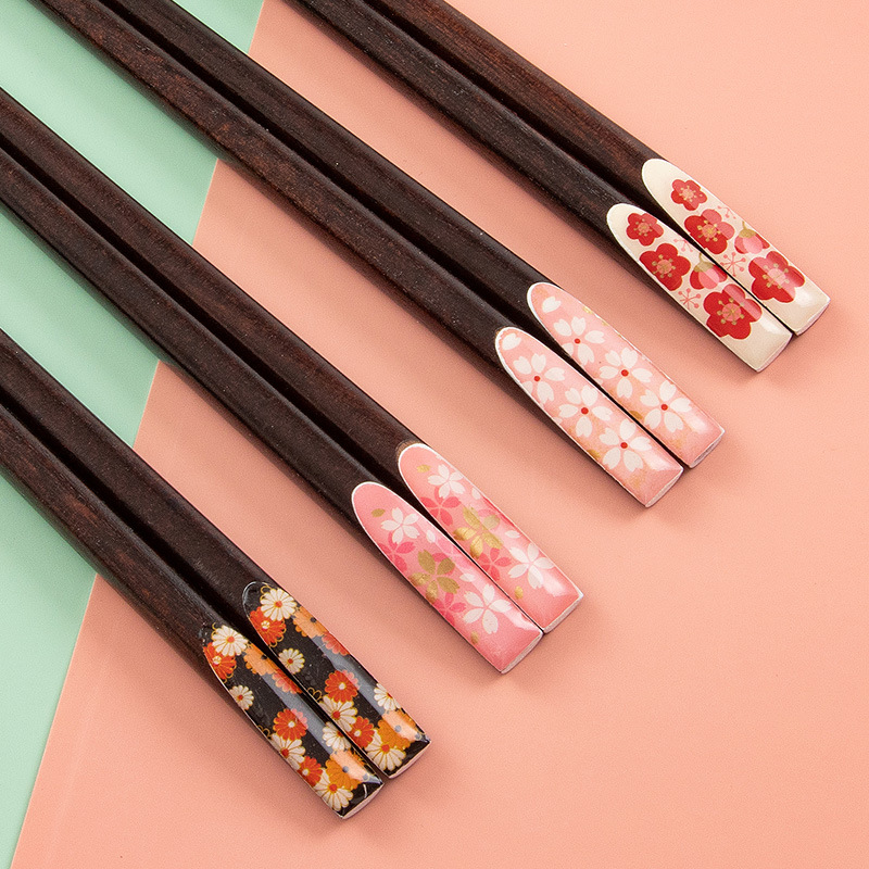 Fashionable Japanese-style Pointed Nail Chopsticks For Sushi Dining photo 6