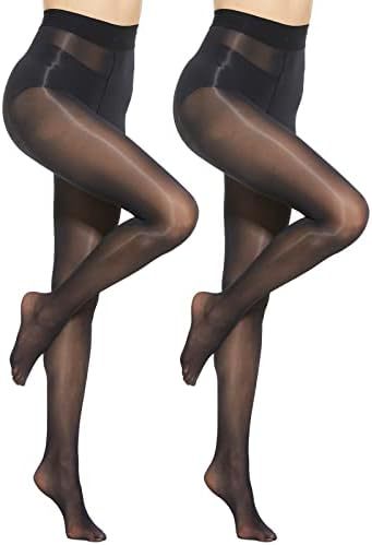 Women's Plus-size Glossy Horse Oil Silk Stockings photo 7