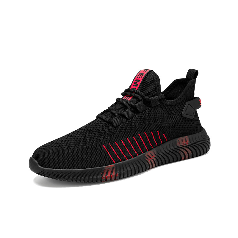 Men's Elastic, Flyknit, Breathable Mesh Casual Sneakers photo 2
