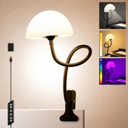 Modern Personality-adjustable Semi-circular Lampshade Table Lamp photo 1