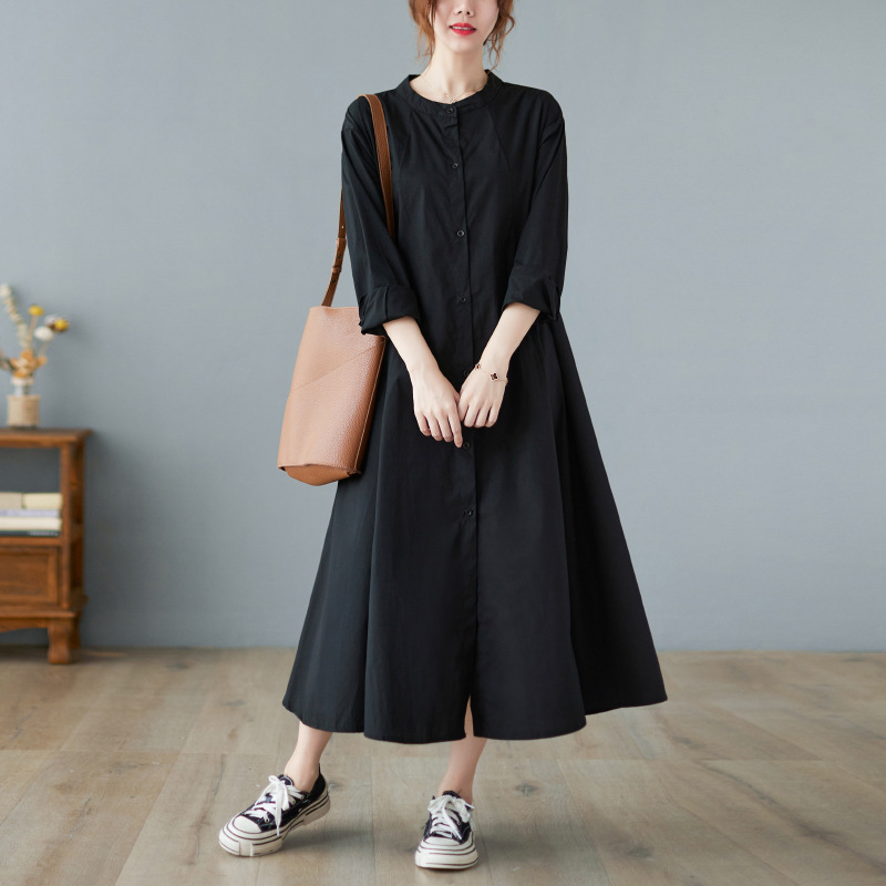 Women's Casual Knee-length Long Dress photo 3