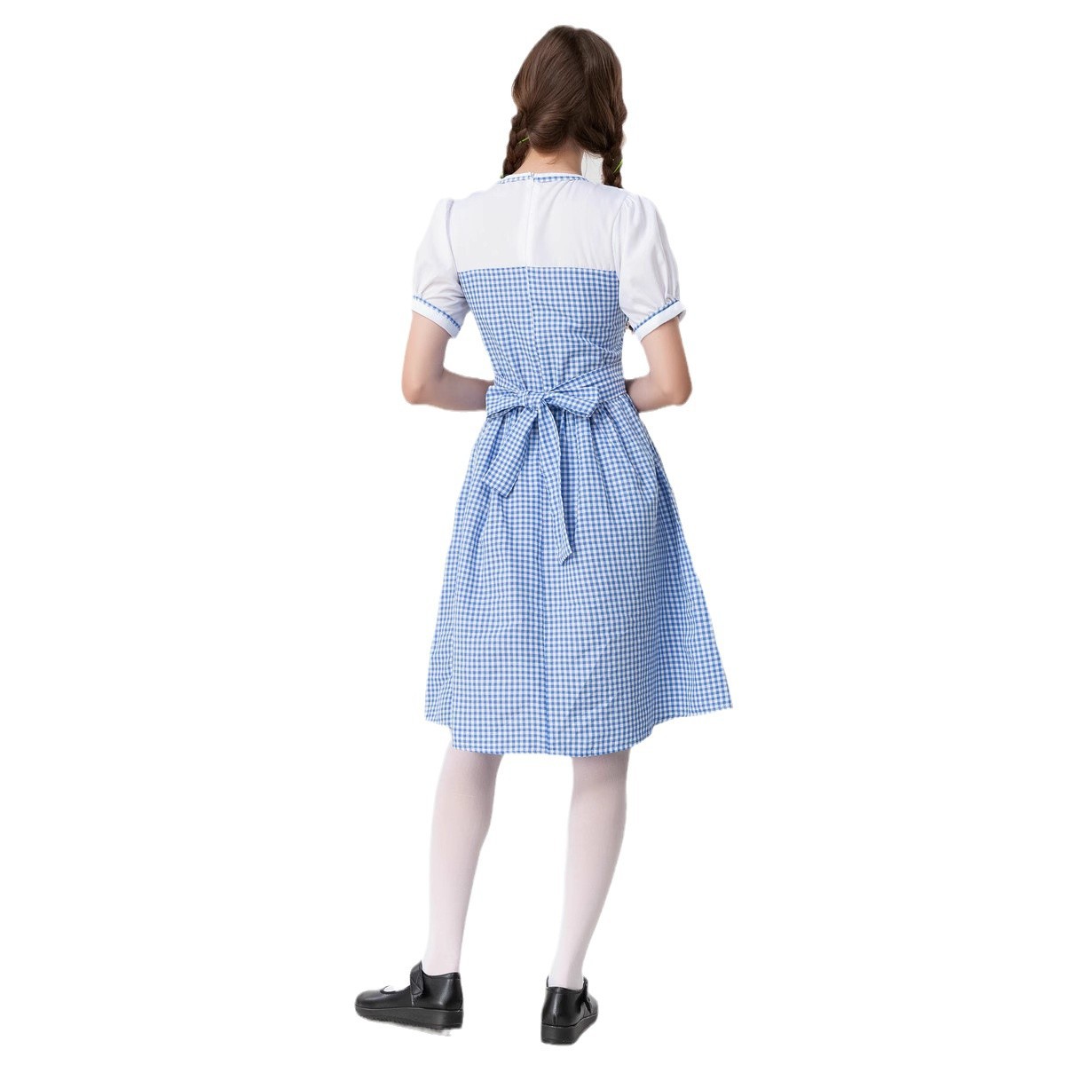 Farm Girl Blue Plaid Performance Outfit photo 4