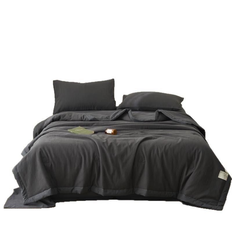 Washed Cotton Jacquard Summer Air-conditioning Quilt photo 3