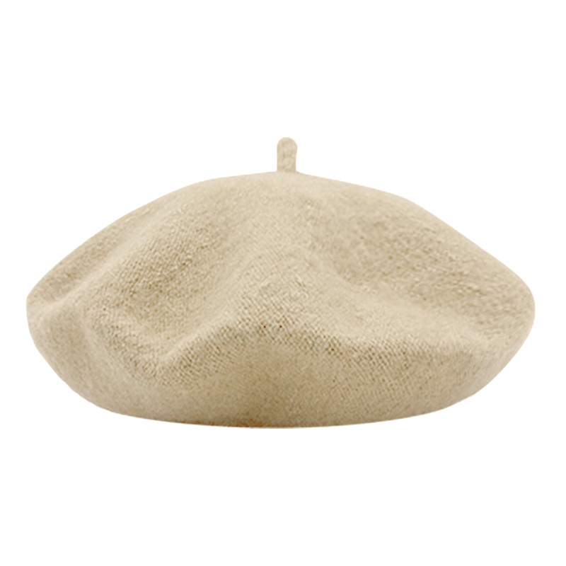 Childrens Beret British-Style Vintage Wool Beret photo 4