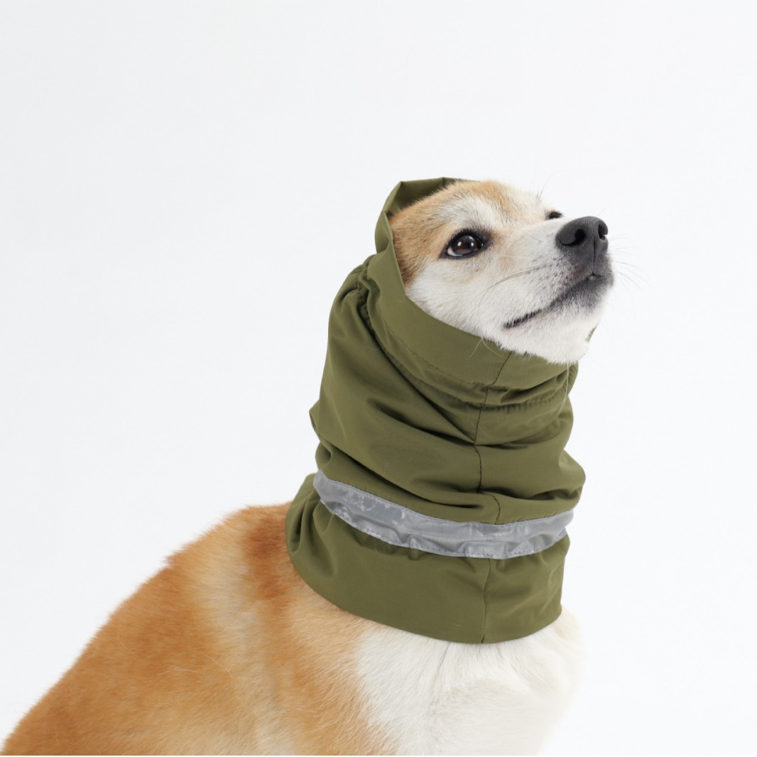 Waterproof Warm Adjustable Neck Gaiter With Reflective Strips photo 4