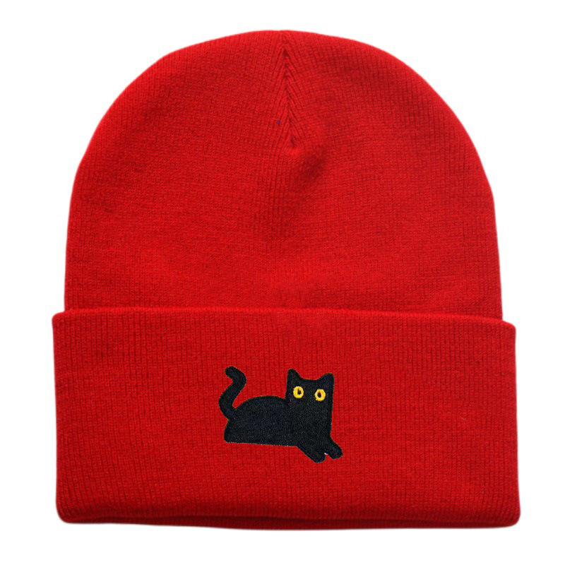 All-match Cute Cat Wool Hat photo 6