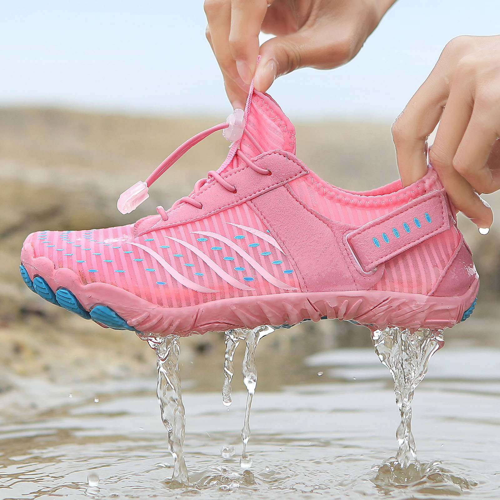 Non-slip Cut-resistant Quick-drying Multi-functional Stream-walking Shoes photo 3