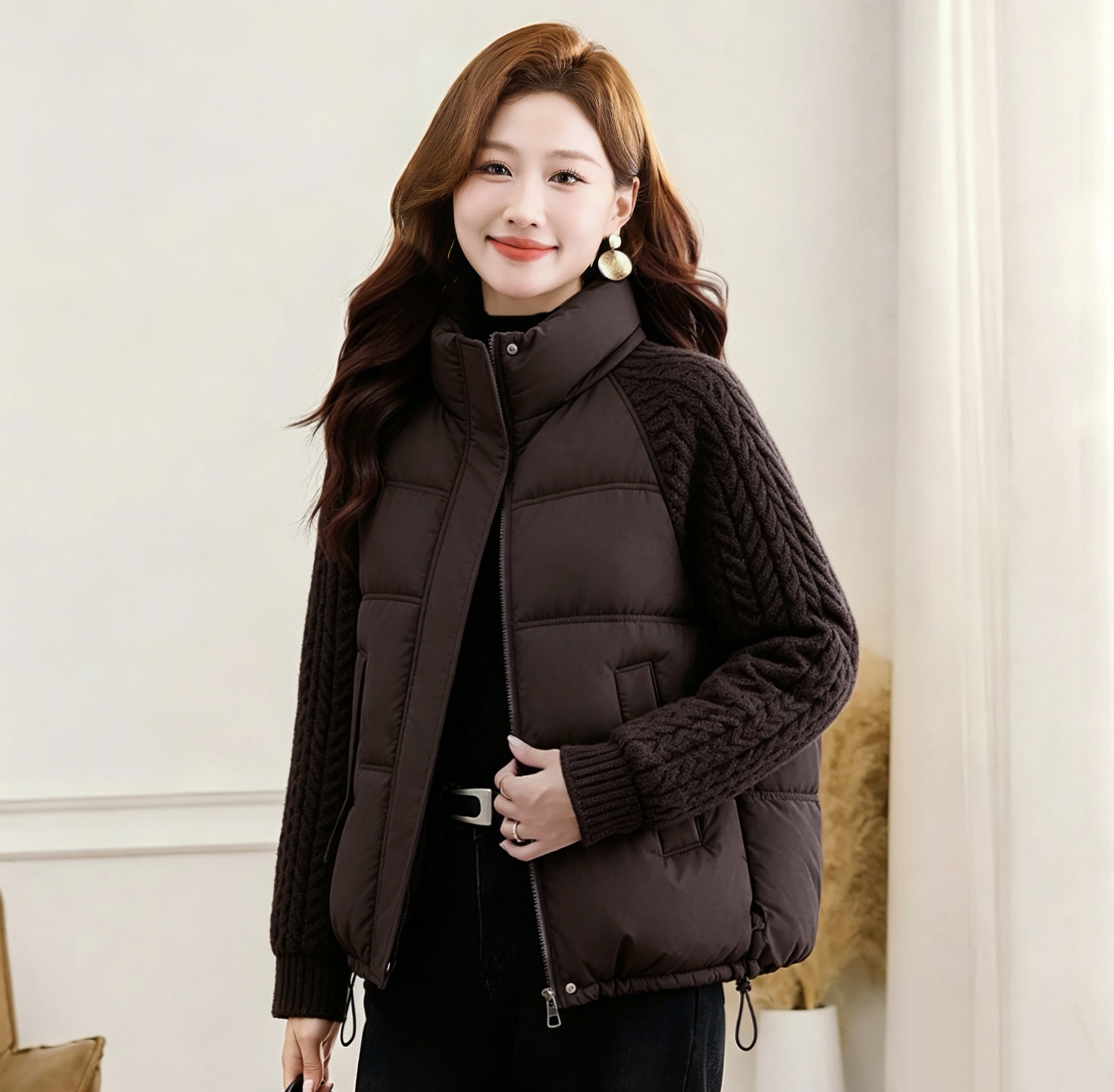 Loose-fitting Slimming Fashionable And Warm Coat photo 3