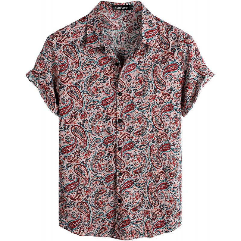 Fashion Summer Printed Hawaiian Shirt For Men photo 7