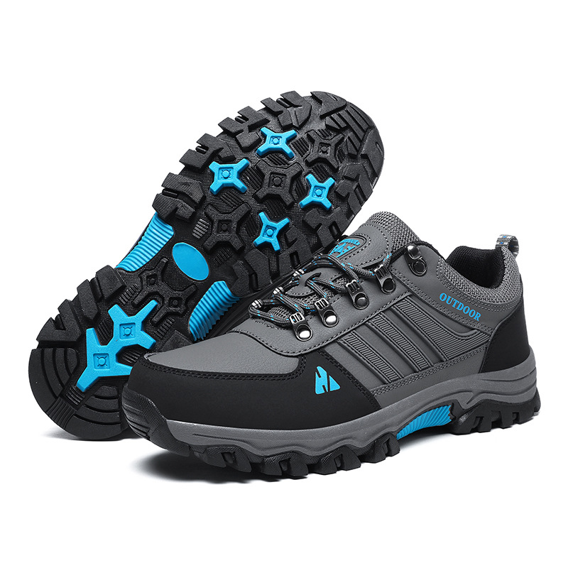 Men's Shoes Fall Outdoor Hiking Boots Low-top Lace-up Casual Sneaker photo 5